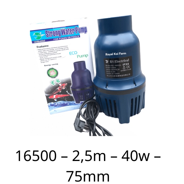 Bơm bể cá Strong Water RS siêu khỏe, siêu tiết kiệm - Bể cá Hoàng Gia