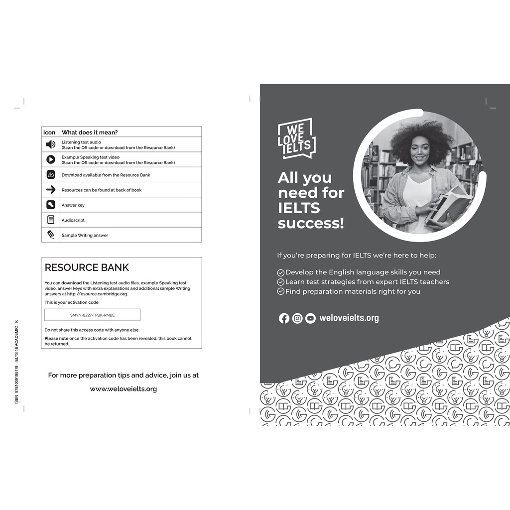 Sách Cambridge Ielts 16 Academic With Answers