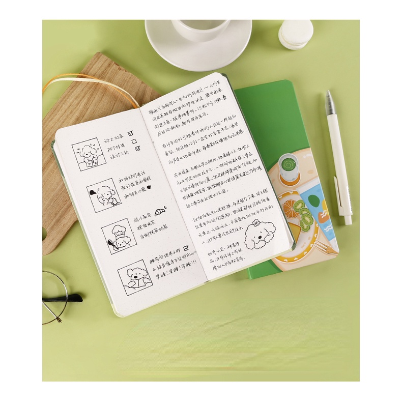 Sổ Tay Ghi Chú Bề Mặt Cứng Kinbor Nhỏ Nhắn Hiệu Quả