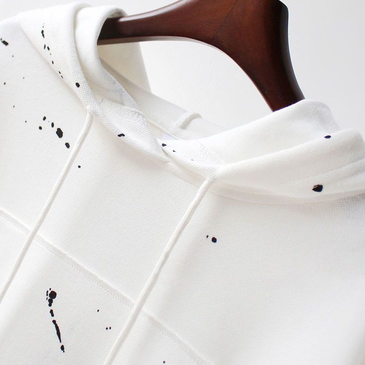 Áo Hoodie Lửng Tay Dài Dáng Rộng In Hình Thời Trang Mùa Thu Phong Cách Hàn Quốc Cho Nữ