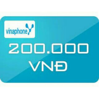 Thẻ cào vinaphone nạp 200.000đ