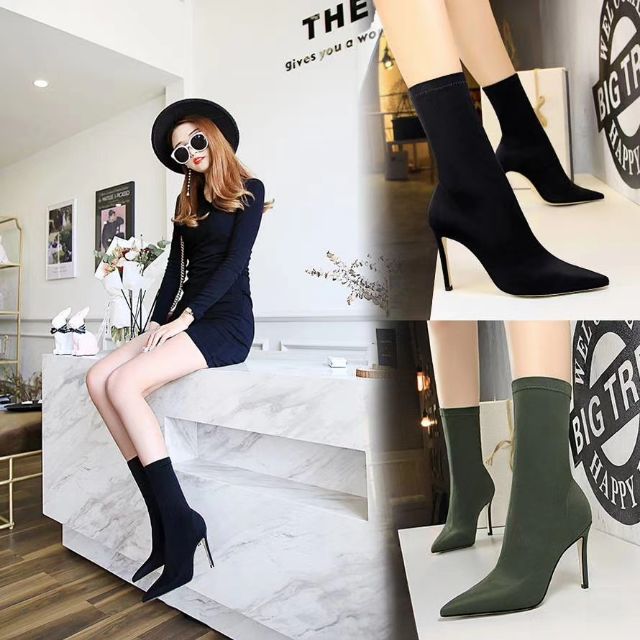 👍👢BOOT BIGTREE  hot hit ,gót nhỏ xinh cao 9f tôn dáng full size,full màu 😍👍😘, hàng có sẵn