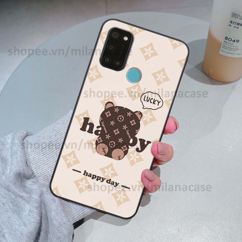 Ốp Realme C17 / 7i gấu be@rBrick gấu Teddy Kaws siêu đẹp, phong cách, cá tính