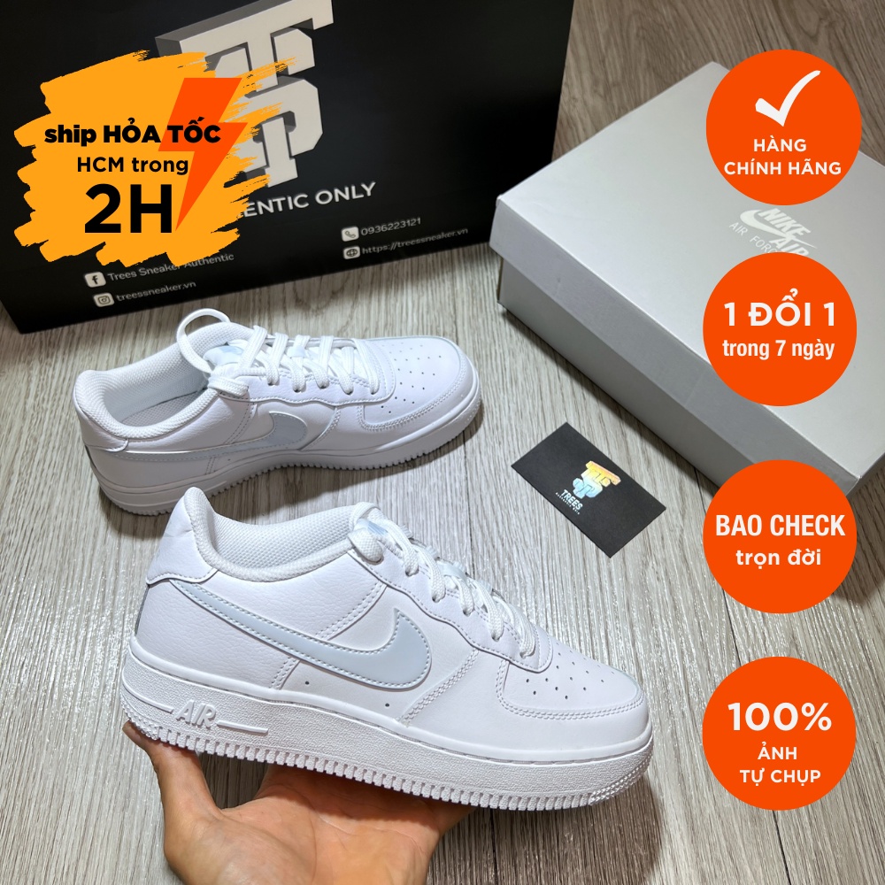 Giày thể thao NIKE AIR FORCE 1 WHITE AURA CT3839 106