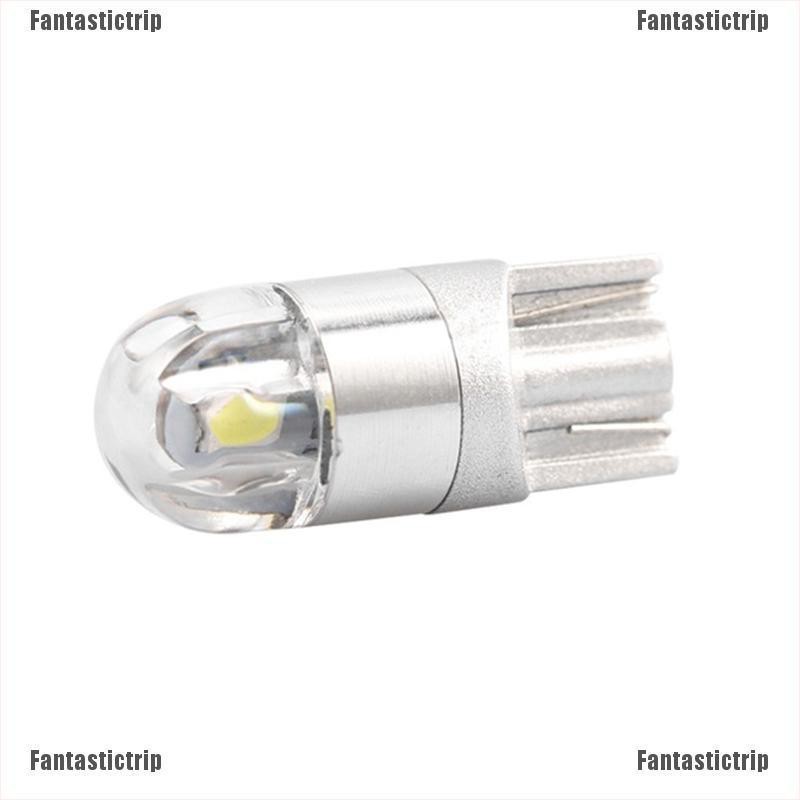Set 10 Bóng Đèn LED 3030 2SMD W5W 194 168 6W Siêu Sáng Dành Cho Ô Tô