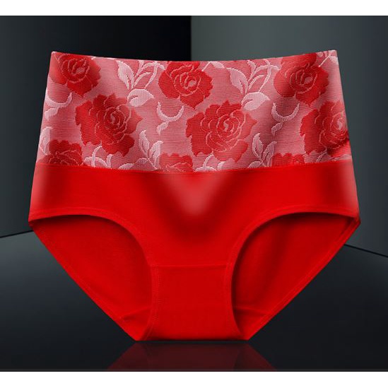 Quần lót nữ Cotton cap cao tới rốn định hình gen bụng có chọn size chọn màu big size QLG16