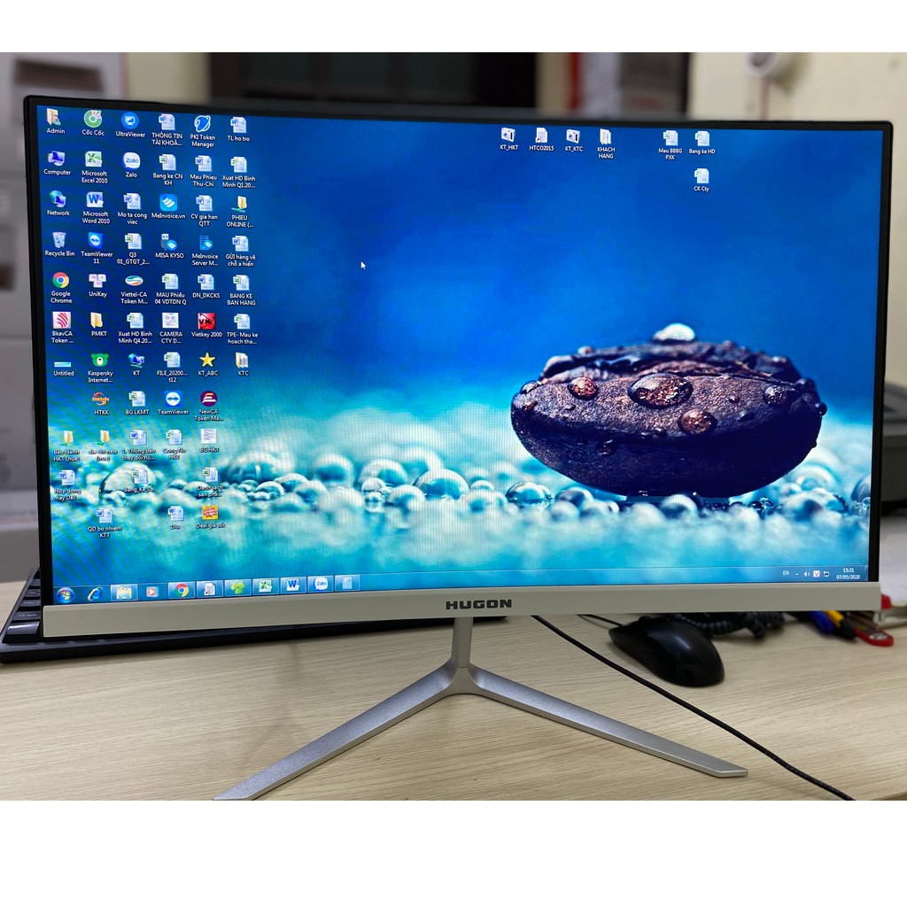 Màn Hình Cong Full Viền 24inch 75Hz HUGON QS240 - New 2020 | BigBuy360 - bigbuy360.vn