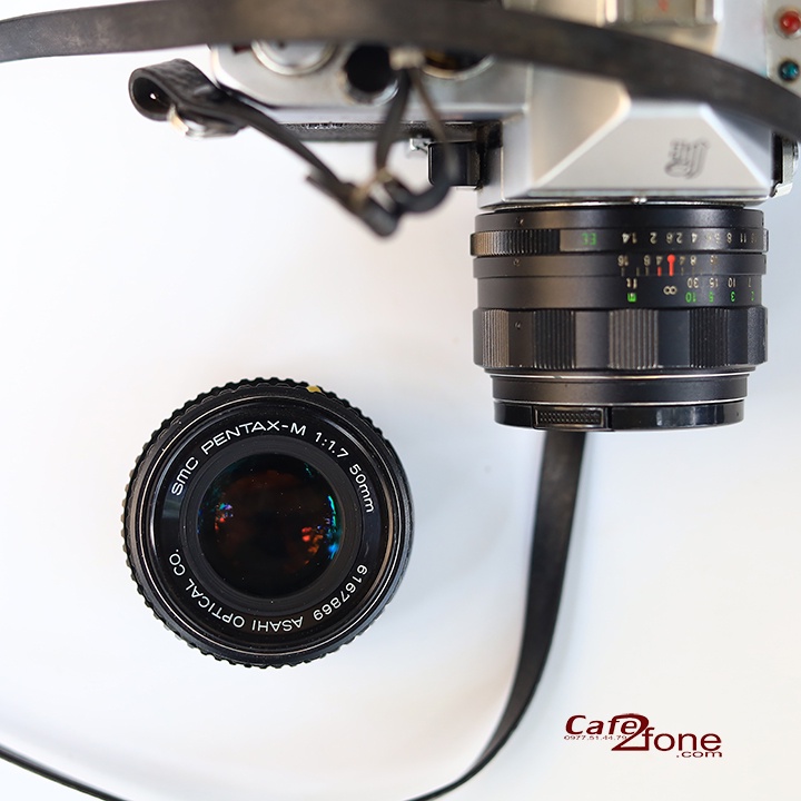 [Mã 159ELSALE hoàn 7% đơn 300K] Lens MF Pentax-M 50mm F/1.7 ngàm Pentax K (Ống kính máy ảnh Film)