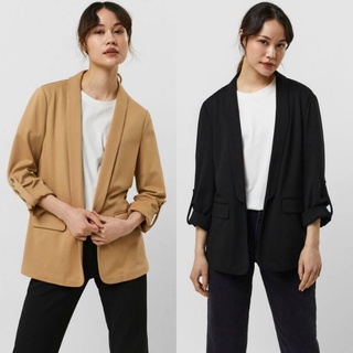 {Nhiều màu} Áo blazer cổ sam tay rút Orsay xuất Âu (có sẵn)