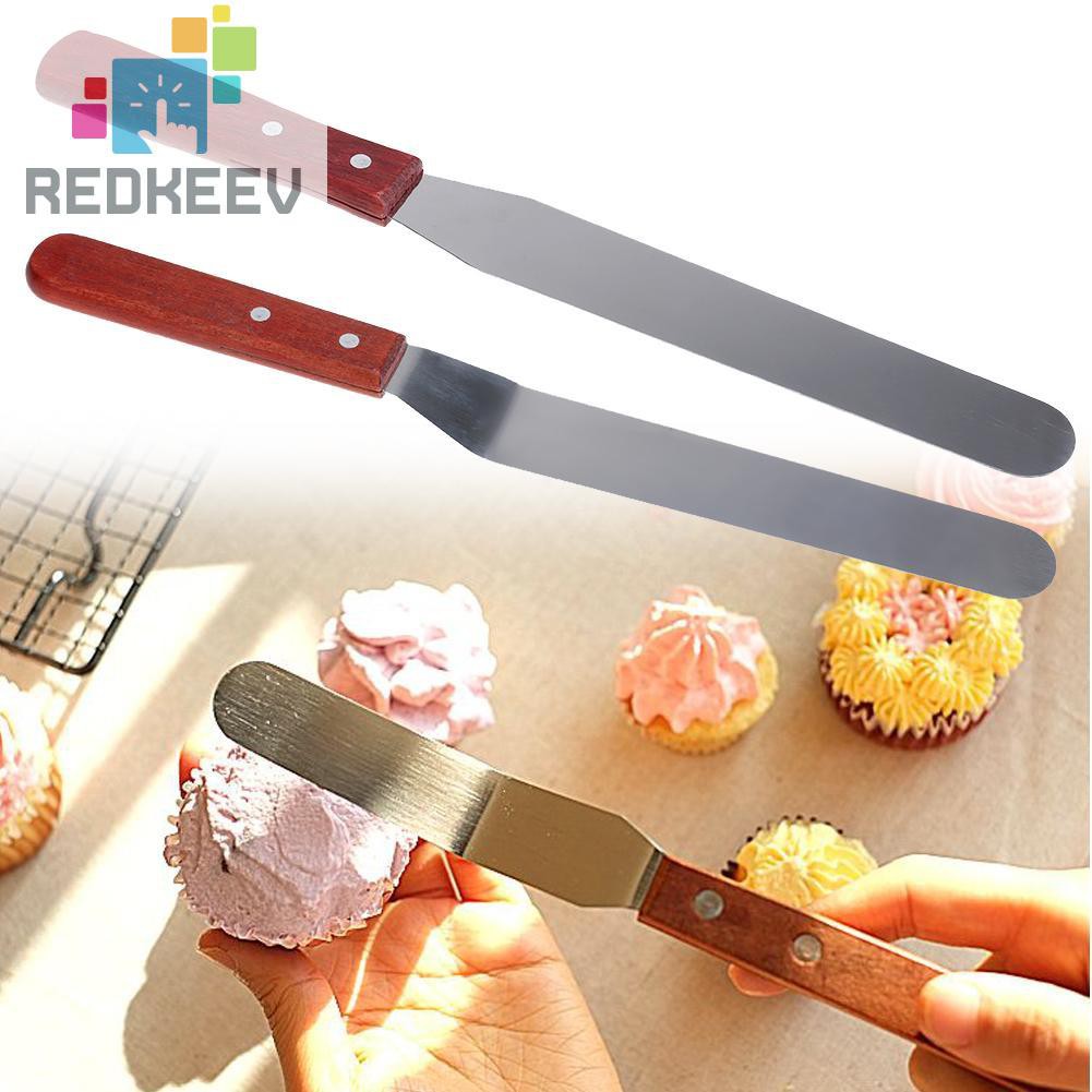 Dao Chà Láng Bánh Kem Bằng Thép Không Gỉ Redkeev 1.13 8 Inch