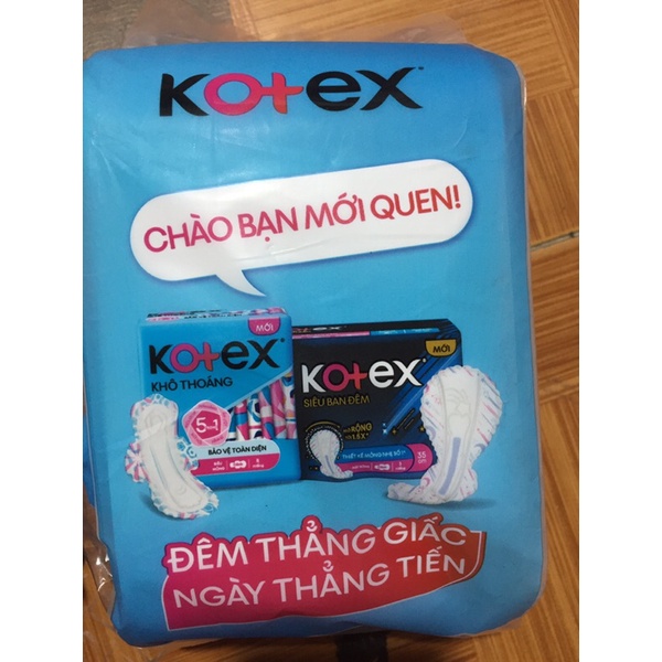 COMBO 1 gói bvs đêm 35cm và 1 gói ban ngày cánh 5 miếng