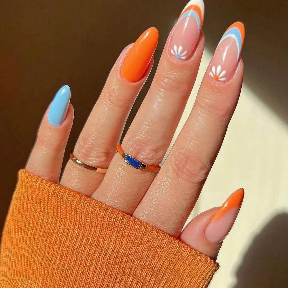 EUCA Hộp 24 Móng Tay Giả Thời Trang Cho Nữ