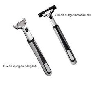 Dao Cạo Râu Bộ gồm (1 Cán Cạo + 36 Lưỡi Kép + Kem Cạo Râu)