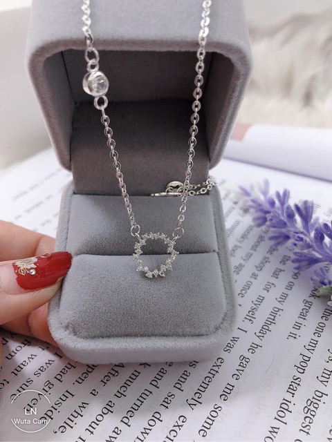 DÂY CHUYỀN BẠC S925 BIỂN XANH HUYỀN THOẠI SANG CHẢNH