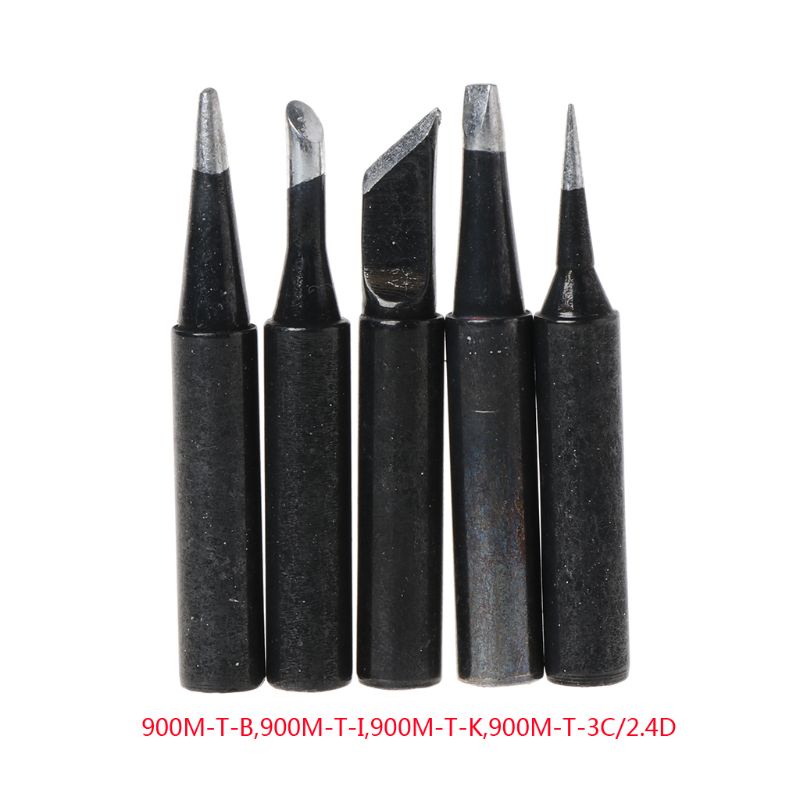 Set 5 đầu hàn 900M-T cho Hakko 936 SAIKE 909D 852 936d