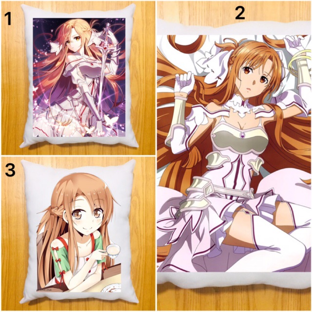 Gối suna sword art online 40x50cm ruột bông hàn quốc