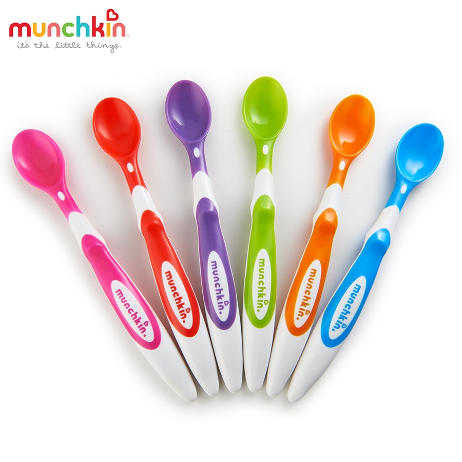 Thìa ăn dặm Munchkin - Chất lượng Nhựa an toàn, không chứa BPA, PVC-USA (có tách lẻ từng chiếc)