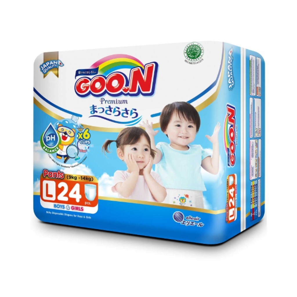 Goon Set 24 Quần Tã Lót Celan Cao Cấp Size L