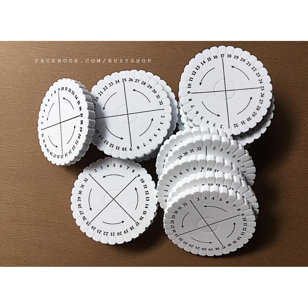 dụng cụ thắt vòng, dĩa thắt vòng kumihimo [nguyên liệu thủ công, phụ liệu handmade]