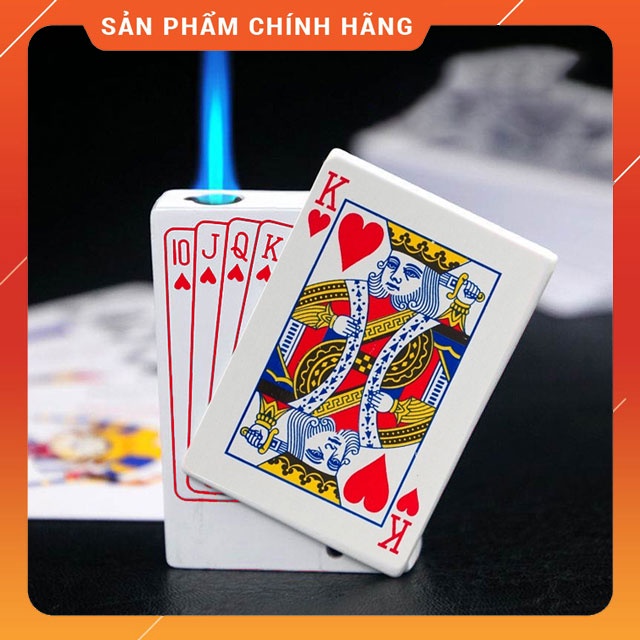 Phụ Kiện Cho Nam 𝓫𝓪̣̂𝓽 𝓵𝓾̛̉𝓪 Hình Lá Bài K Cơ, Át Cơ Loại Xịn Mẫu Mới Cầm Chắc Tay