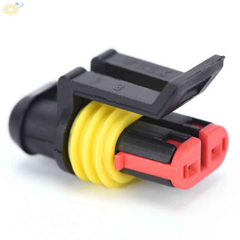 Đầu nối dây điện AWG đầu cắm và lỗ cắm 10A2 không thấm nước cho xe tay ga/xe ô tô/xe tải