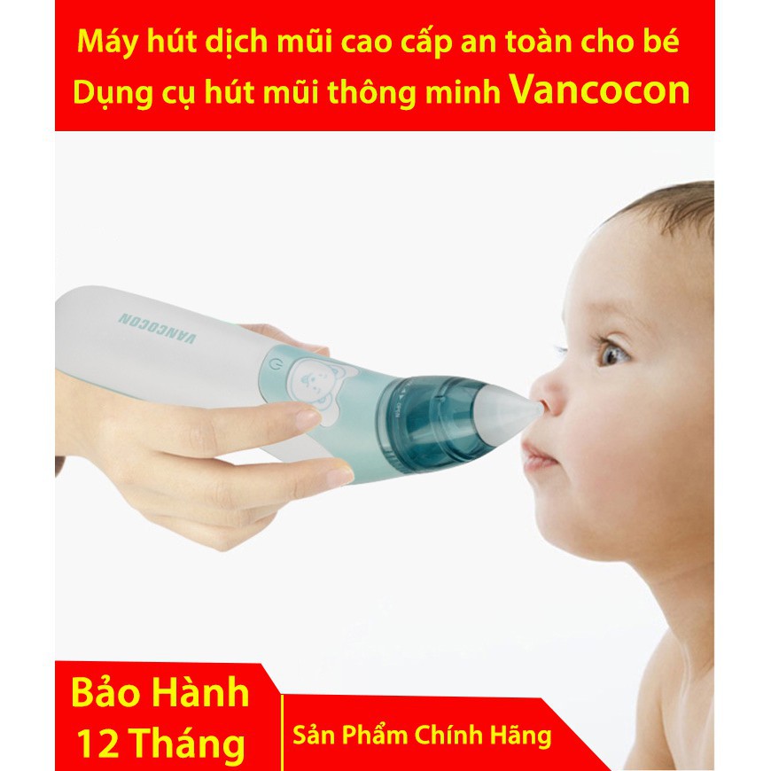 | Hàng Chính Hãng | Máy Hút Mũi Thông Minh Vancocon - Máy Hút Dịch Mũi Cao Cấp An Toàn Cho Bé Hola shop