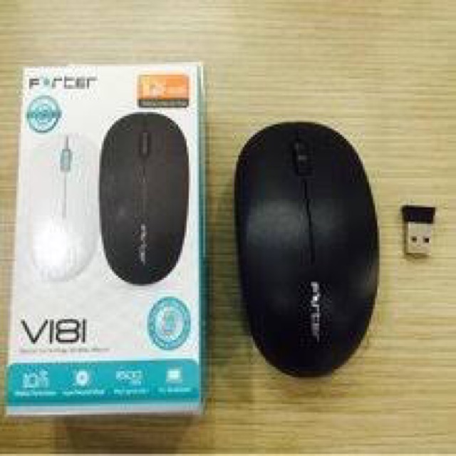 Chuột không dây Forter V181 - BH 12T (Đen) | BigBuy360 - bigbuy360.vn