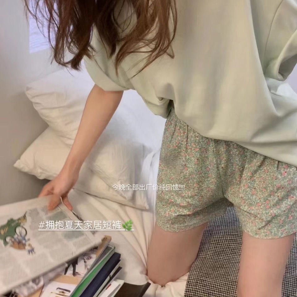 Quần đùi cotton lưng cao ống rộng họa tiết sọc caro thời trang mùa hè sành điệu cho nữ | BigBuy360 - bigbuy360.vn