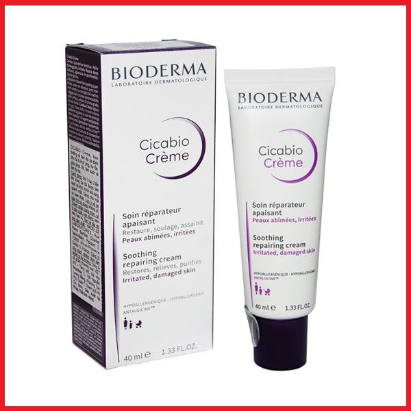 Kem phục hồi da Bioderma Cicabio Crème