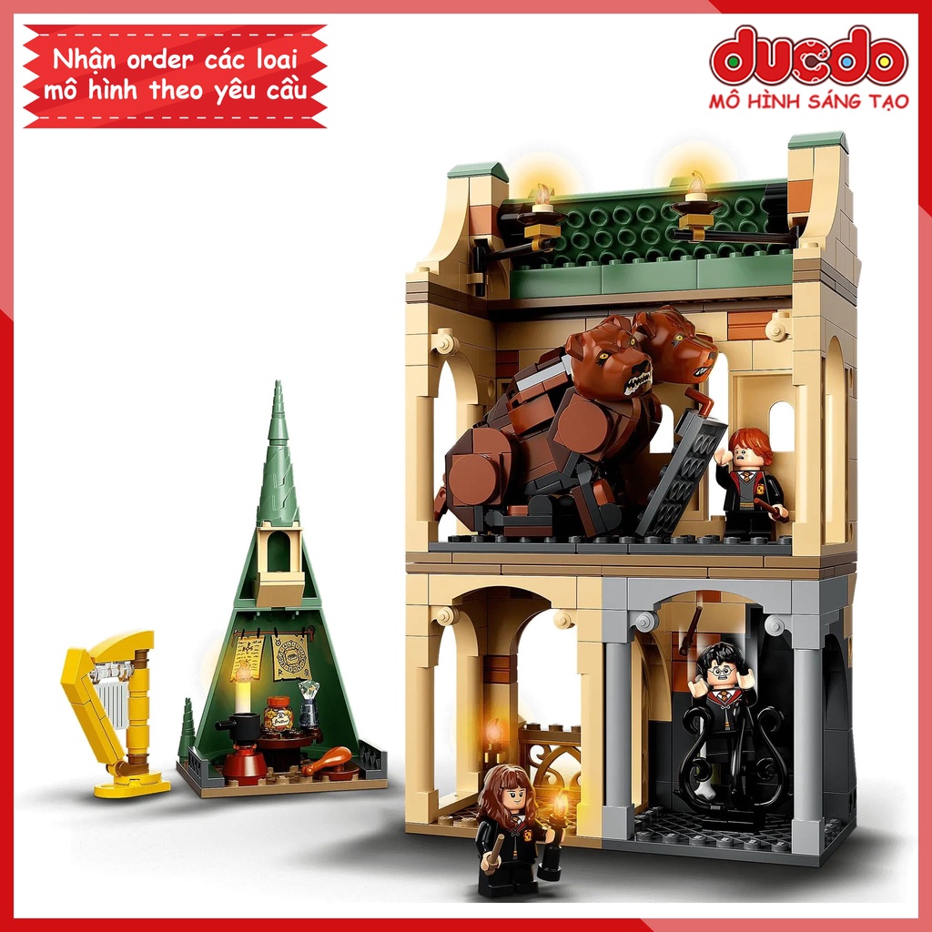 TANK 60138 Lắp ghép Harry Potter Cuộc phiêu lưu với chú chó 3 đầu - Đồ chơi Xếp hình Mô hình 76387 BLA LRI