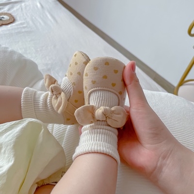 Giày công chúa đế mềm chống trơn trượt cho bé gái tập đi 0 -12m