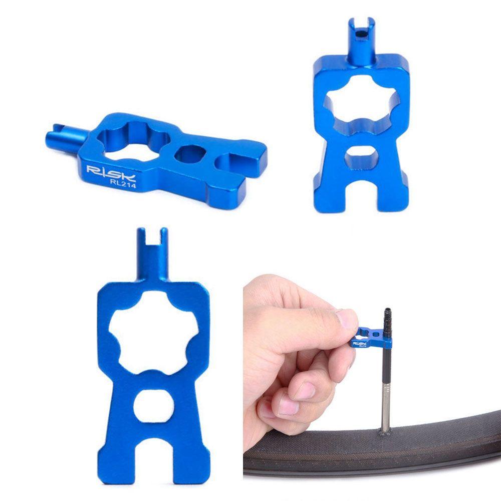 1 / 2 Dụng Cụ Tháo Van Xe Đạp 4 Trong 1 Tiện Dụng