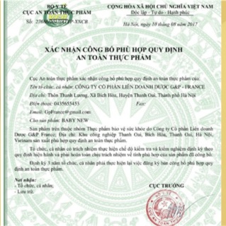 Mama sữa non Baby New 6g