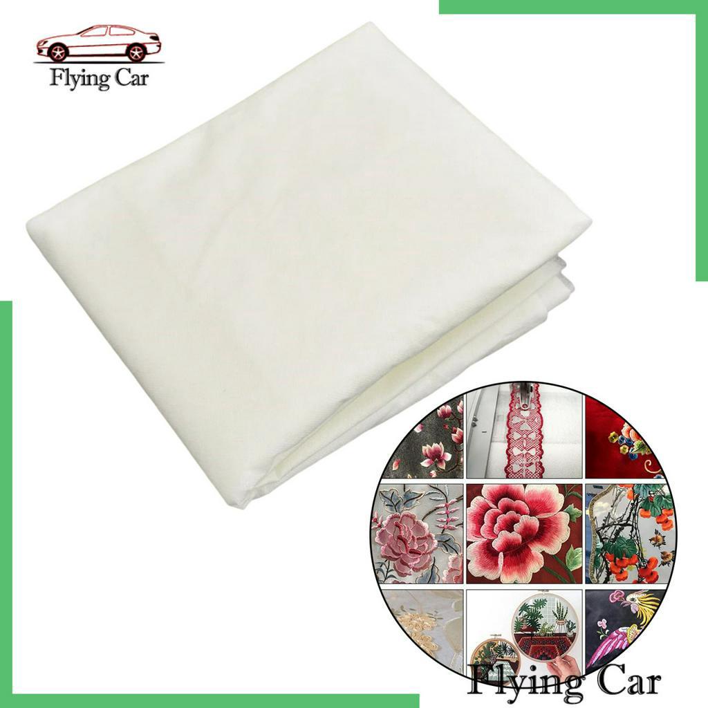 [Lzdjfmy2] Màng Thêu Hòa Tan Trong Nước Màu Trắng