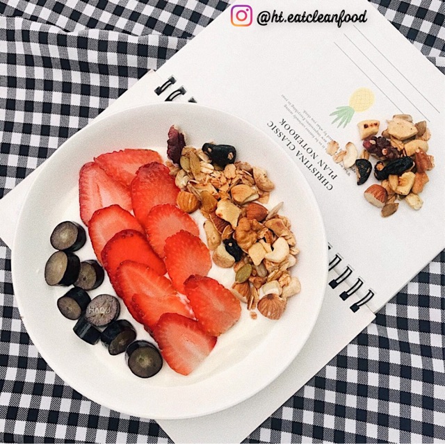 NGŨ CỐC GRANOLA DINH DƯỠNG (500g) MIX CÁC LOẠI HẠT | BigBuy360 - bigbuy360.vn