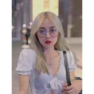 Áo crotop thắt nơ