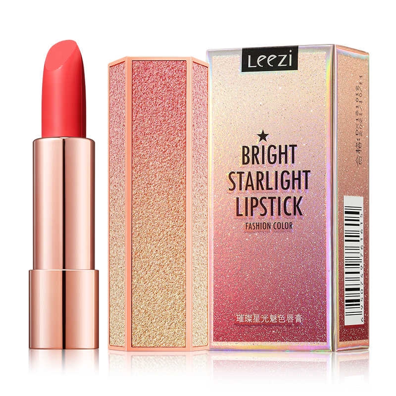 Leezi Lipstick Matte Lasting Schoolgirl Does Not Fade Moisturize Lip Gloss Beauty 8 Colors | BigBuy360 - bigbuy360.vn