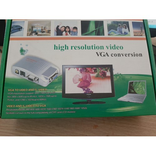 Bộ chuyển đổi AV to VGA - Bộ chuyển đổi AV to VGA