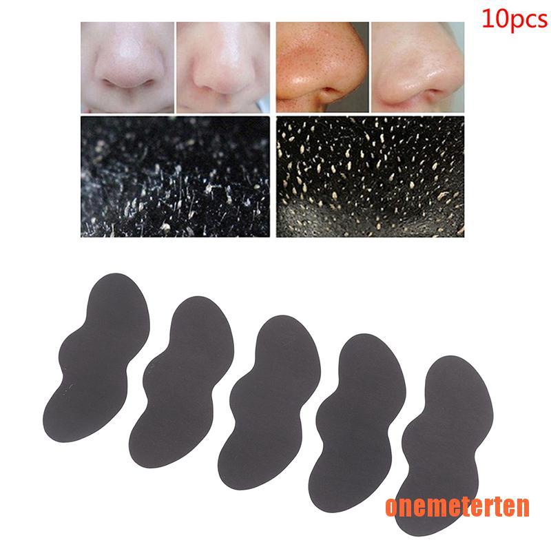 Set 10 Mặt Nạ Lột Mụn Đầu Đen Vùng Mũi Làm Sạch Sâu Lỗ Chân Lông