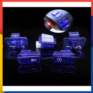 Combo nút công tắc 5 món trang trí xe sh 2010/ lead cũ/ wave cũ / future cũ dòng honda cũ