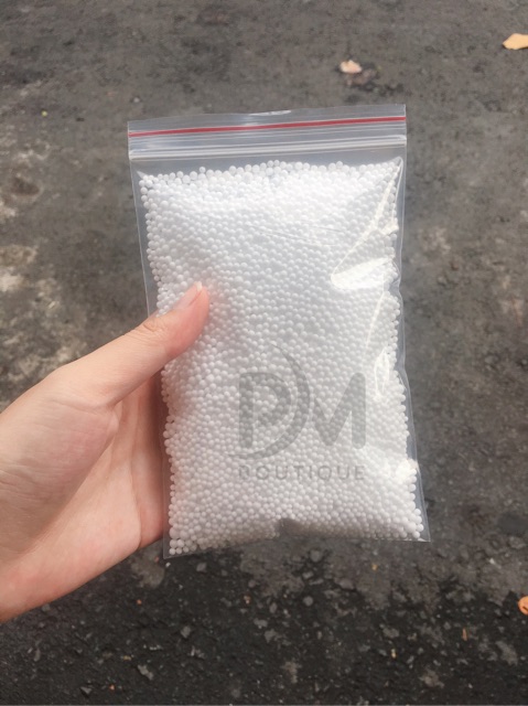 Hạt xốp màu 1-2 li _ Nguyên liệu làm slime