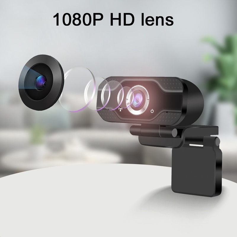 Webcam W9 1080p Cổng Usb Giảm Tiếng Ồn Có Thể Xoay Vòng Cho Máy Tính | BigBuy360 - bigbuy360.vn