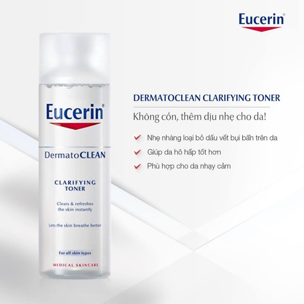 eucerin dermatoclean toner