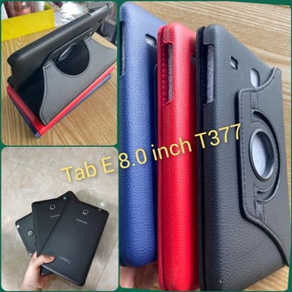 Bao da samsung tab e 8.0 inch t377 xoay 360 thời trang