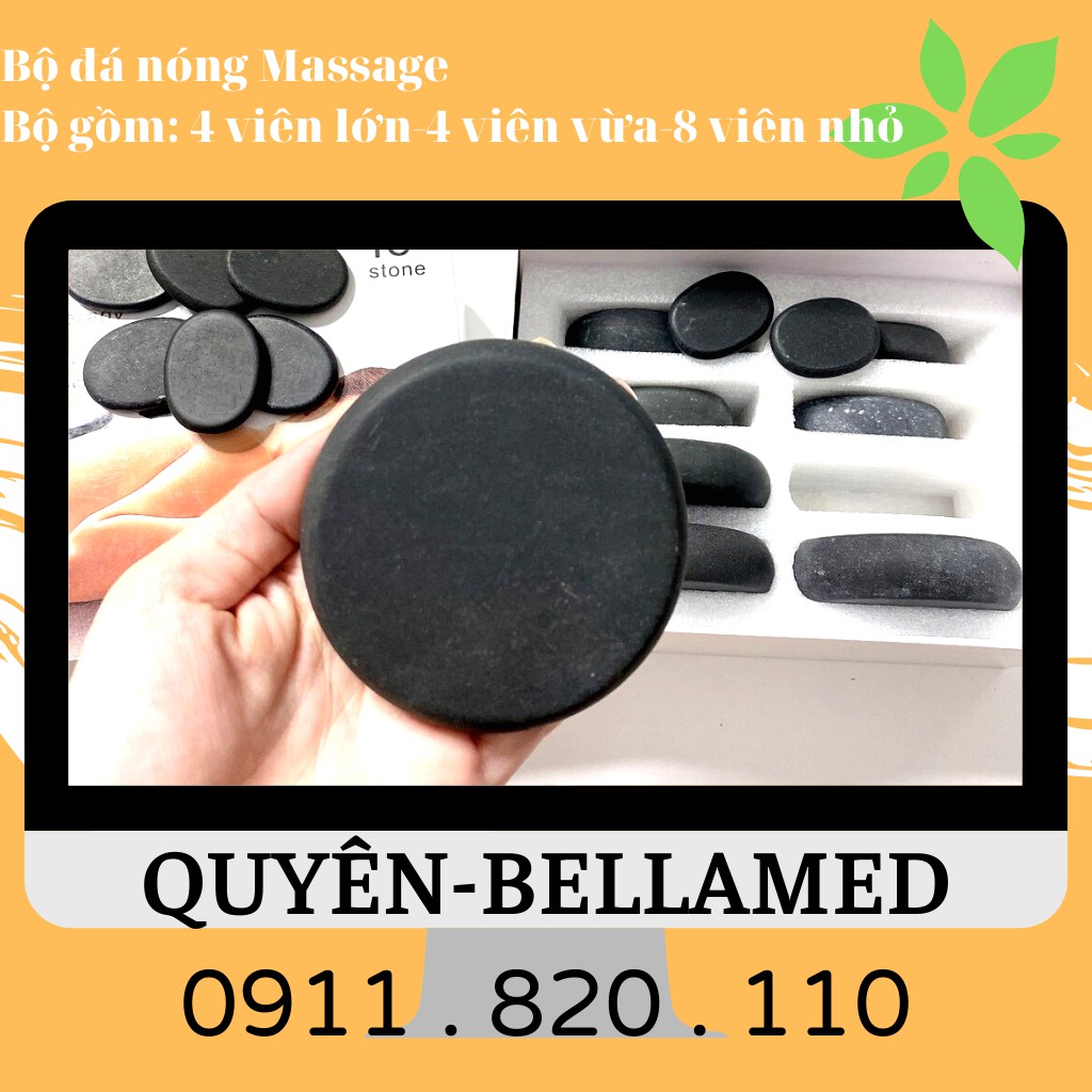 BỘ ĐÁ MASSAGE CHUYÊN DỤNG DÀNH CHO CÁC SPA