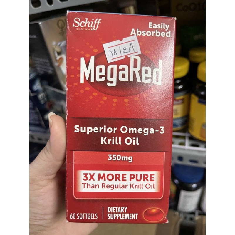 megared schiff krill oil 60 viên date 11-21 | BigBuy360 - bigbuy360.vn