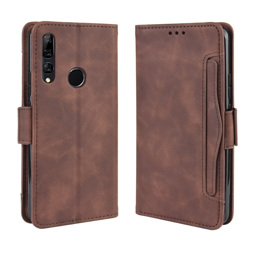 Huawei P Smart Z Case Wallet Flip Feel Skin Leather Phone Cover  Huawei P Smart Z STK-LX1 with Separate Card Slot