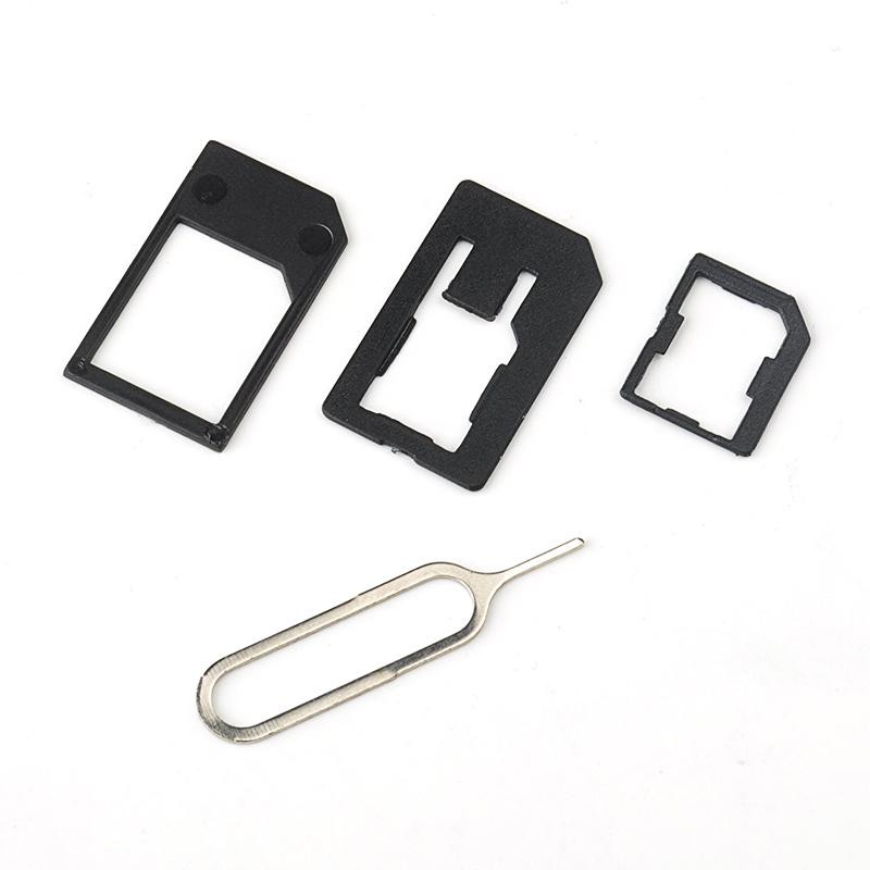 Set 4 Đầu Chuyển Đổi Sim Cao Cấp Cho Iphone 5