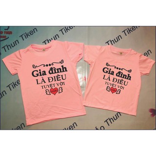[ HOT ] [ MẪU MỚI] ÁO THUN GIA ĐÌNH SIÊU HOT  ĐỦ SIZE