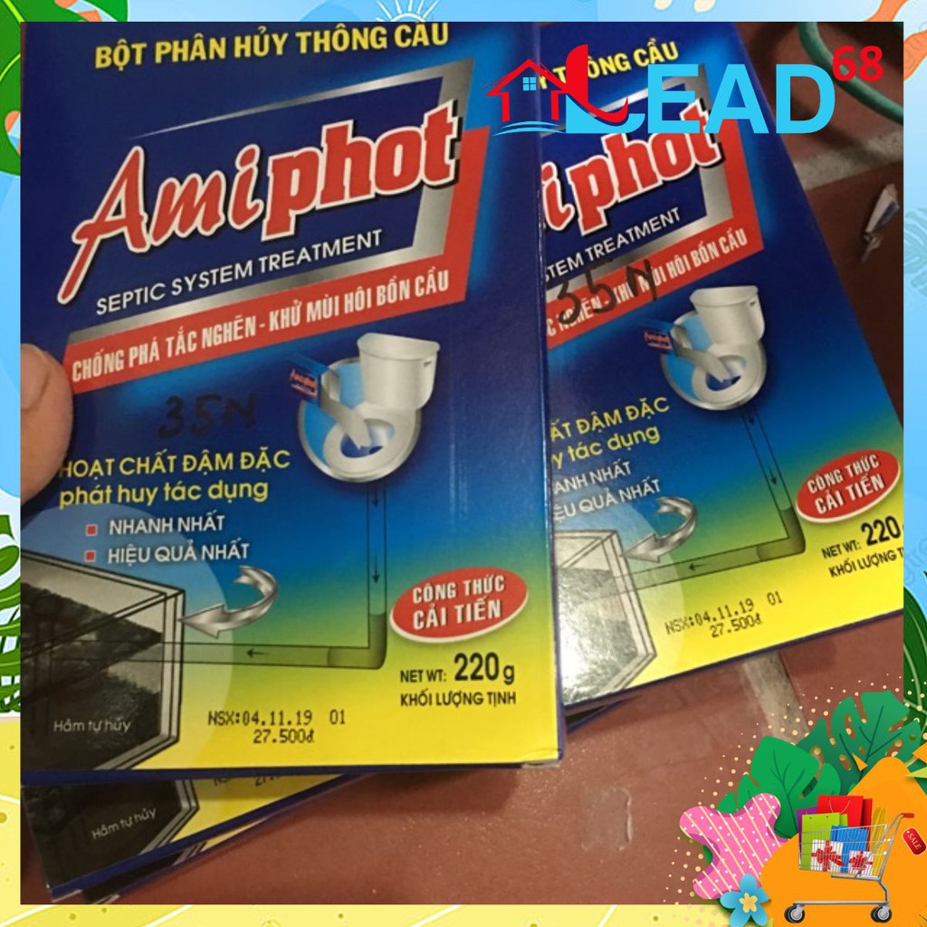 bột phân huỷ thông amiphot